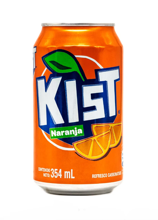 SODA NARANJA LATA 354ML.