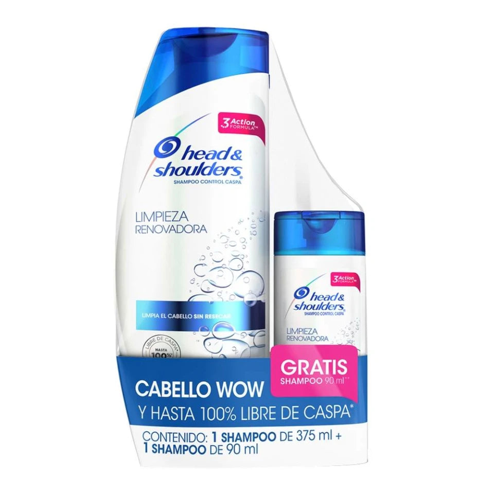 Copy of SHAMPOO LIMPIEZA RENOVADORA 375+90ML.