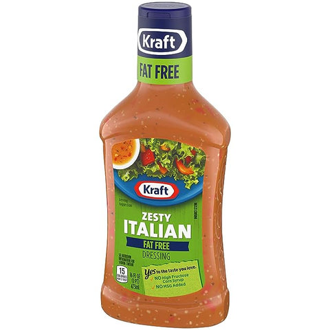 ZESTY ITALIAN FAT FREE 473ML.