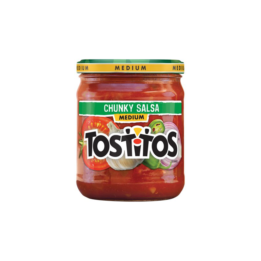 TOSTITOS CHUNKY MEDIUM 15.5OZ
