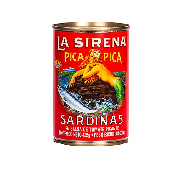 SARDINA PICANTE REDONDA 425GR