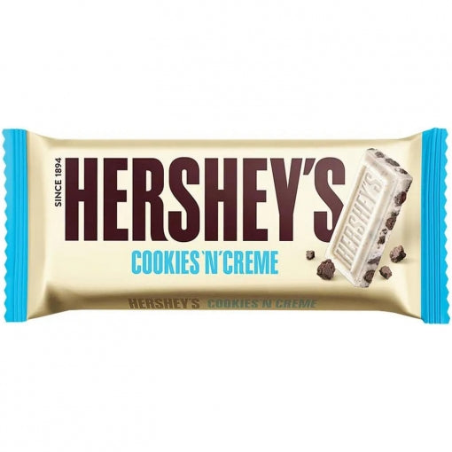 COOKIES AND CREAM CHOCOLATE HERSHEYS