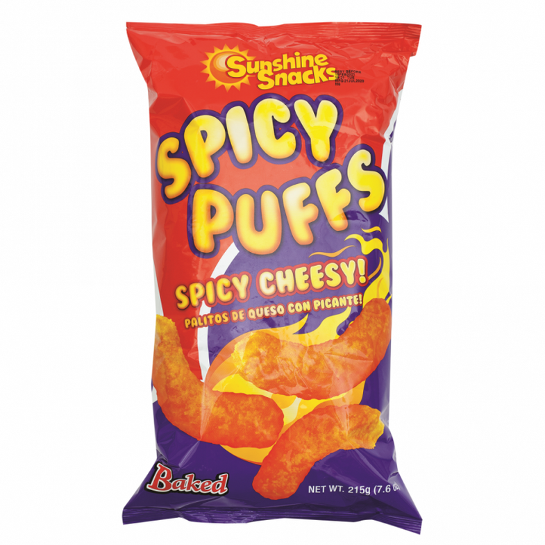 SPICY PUFFS 215GR.