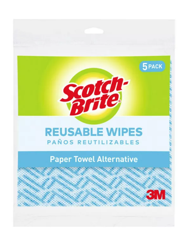 PAÑO REUTILIZ. SCOTCH-BRITE 5UN.