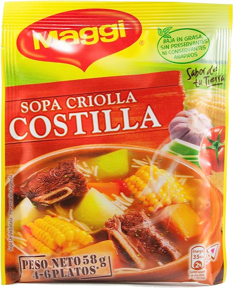 SOPA CRIOLLA COSTILLA 58GR.
