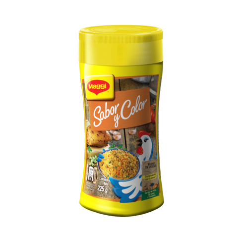 GALLINITA SABOR Y COLOR 225GR.