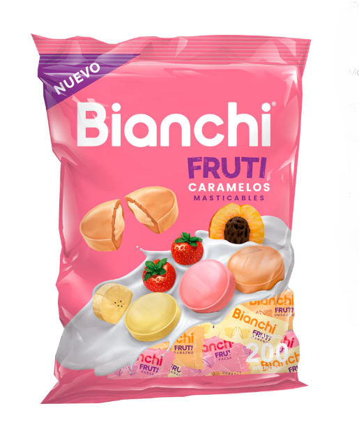 PASTILLA BIANCHI FRUTI 200UN.