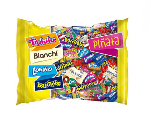 CARAMELOS SURTIDOS PIÑATA 1KG.