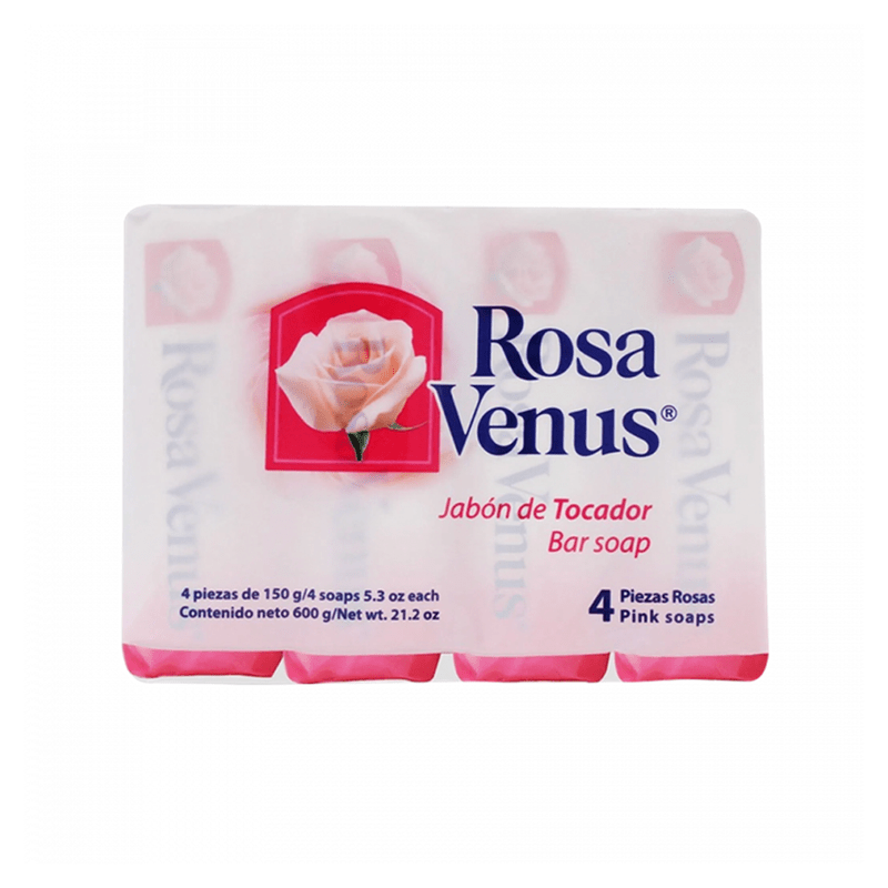 JABON ROSA 4PK. ROSA VENUS 150GR.