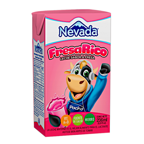 LECHE DE FRESA 236ML. – DistribuidoraOjodeAgua