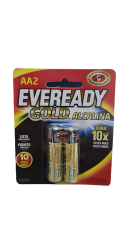 BATERIA ALCALINA GOLD AA