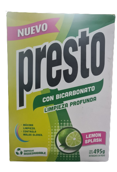 DETERGENTE LIMON 495GR.