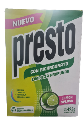 DETERGENTE LIMON 495GR.