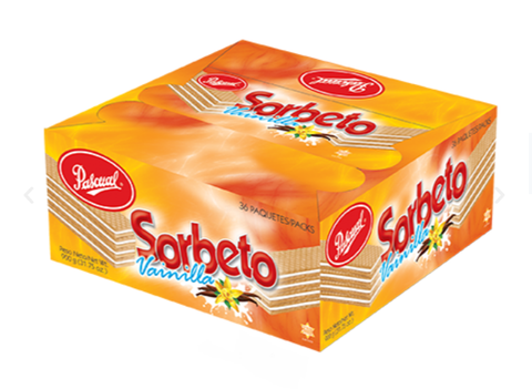 GALLETA SORBETO VAINILLA 36UN.