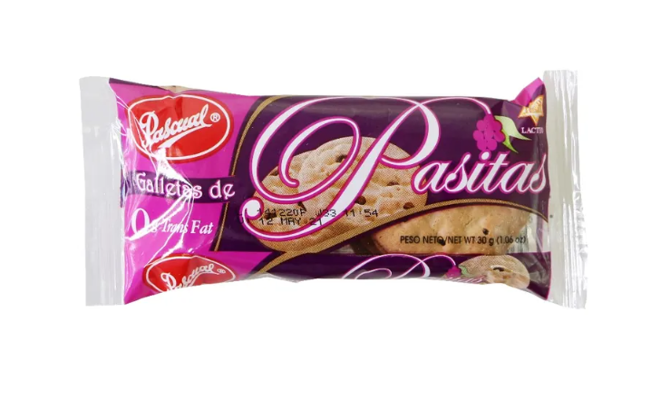 GALLETA DE PASITAS 36UN.