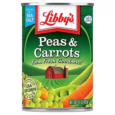 PEAS & CARROTS LIBBYS 15OZ.