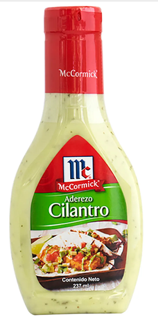 ADEREZO CILANTRO MCCORMICK 237ML.