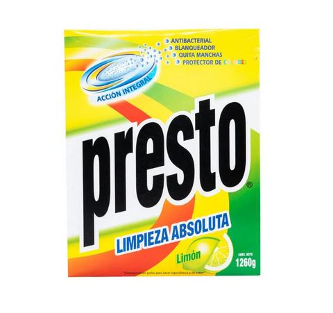 DETERGENTE PRESTO 1260GR.