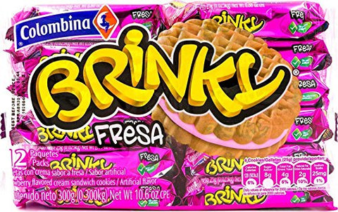 GALLETA BRINKY FRESA 12UN.