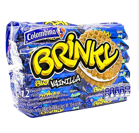 GALLETA BRINKY VAINILLA 12UN.