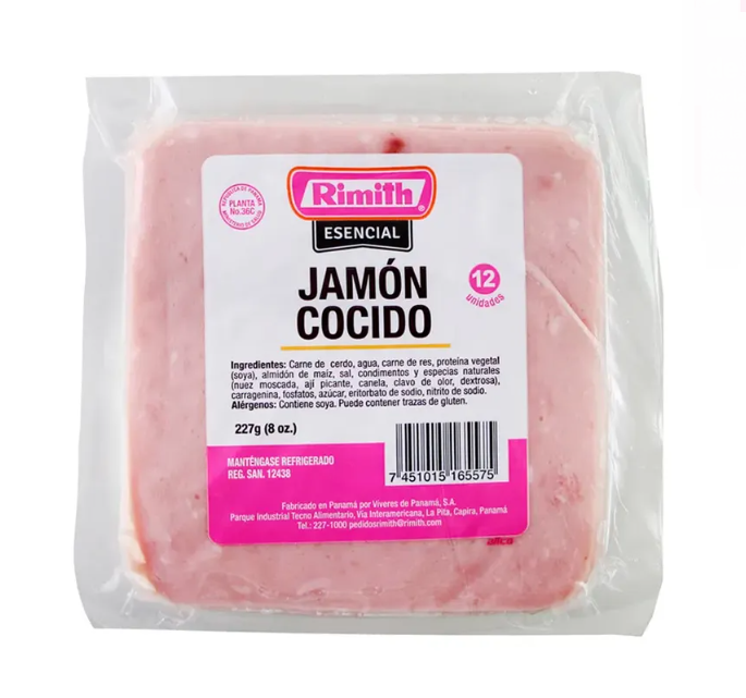 JAMON COCIDO 227GR.