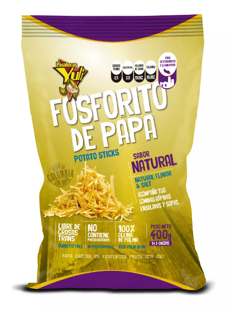 FOSFORITO DE PAPAS NATURAL 400GR