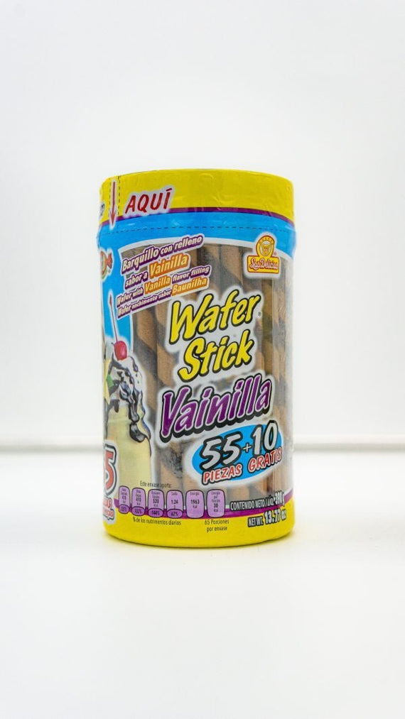 WAFER STICK VAINILLA 65UN.