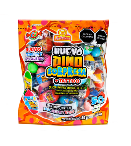 HUEVO DINO SORPRESA 50GR.