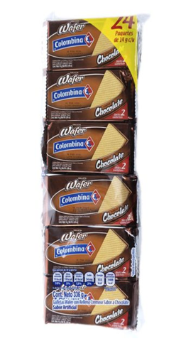 GALLETA WAFER CHOCOLATE 24UN.