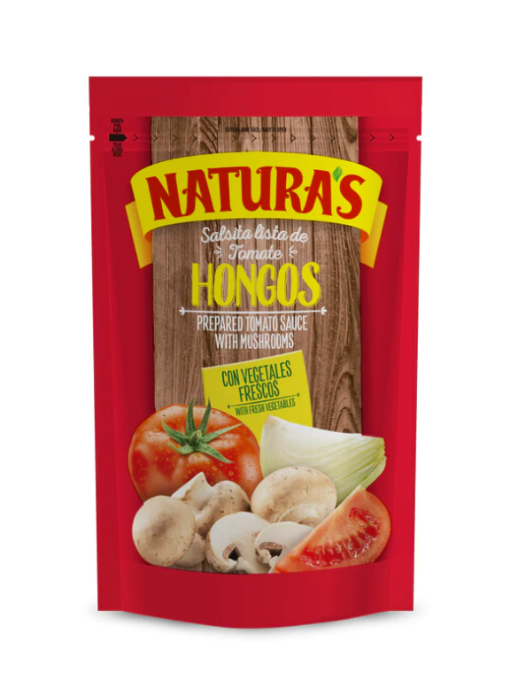 SALSA CON HONGO 90GR.