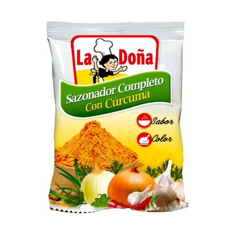 SAZONADOR COMPLETO CON CURCUMA 5/10GR