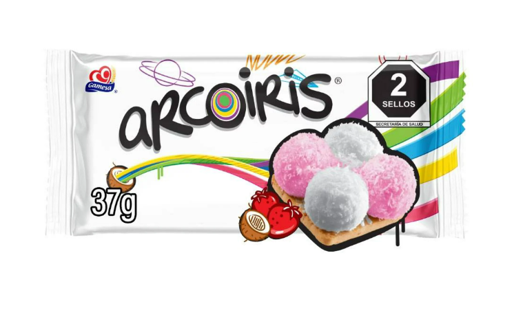 GALLETA ARCOIRIS 37GR