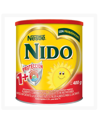 LECHE NIDO 1+ 400GR.