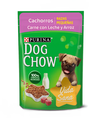 POUCH CACHORRO PEQ CARNE LECH 100GR.