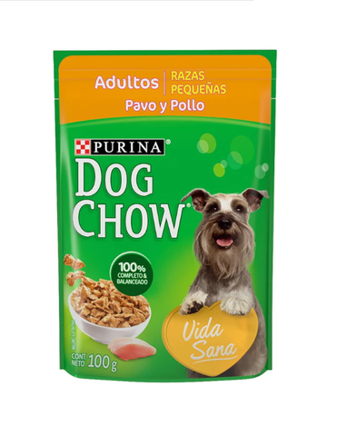 POUCH ADULTO PEQ PAVO 100GR