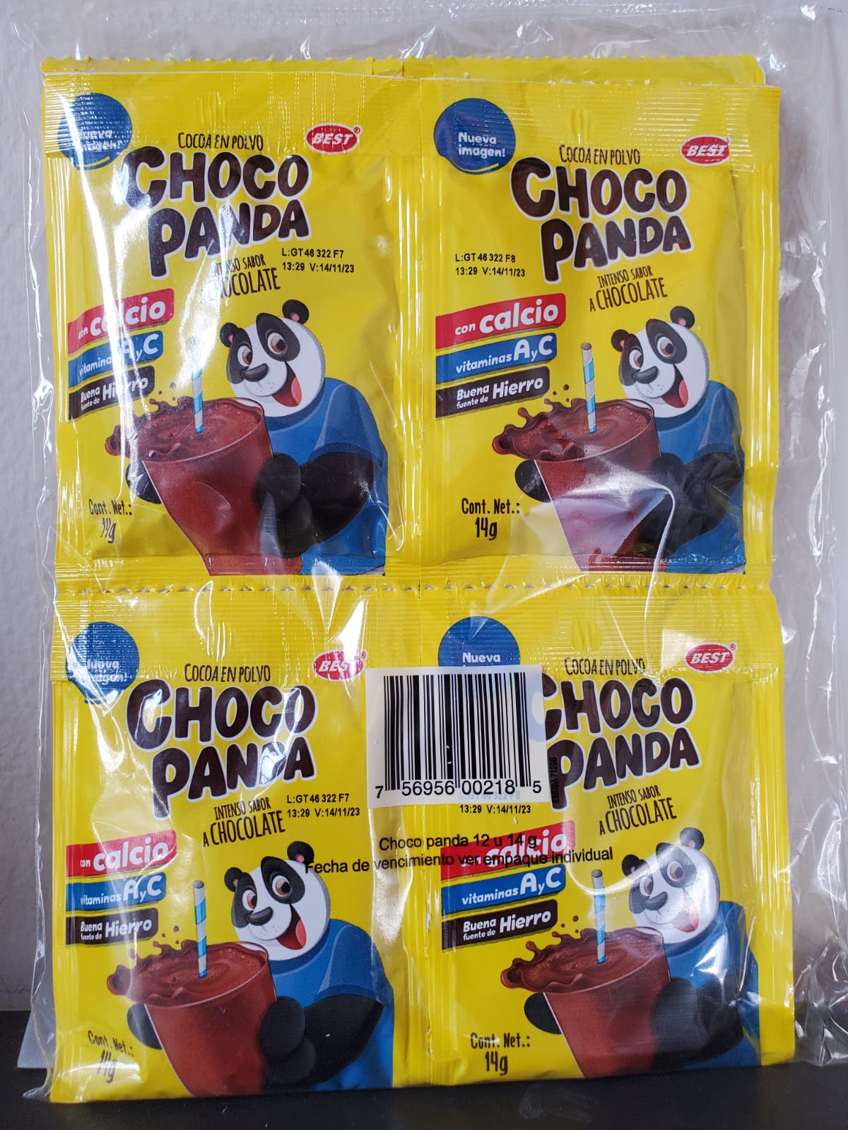 COCOA CHOCO PANDA 14GR.