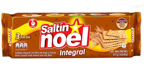 GALLETA SALTIN INTEGRAL 3TACOS 415GR.