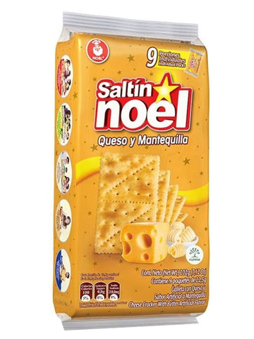 GALLETA SALTIN QUESO Y MANTEQUILLA 9UN.