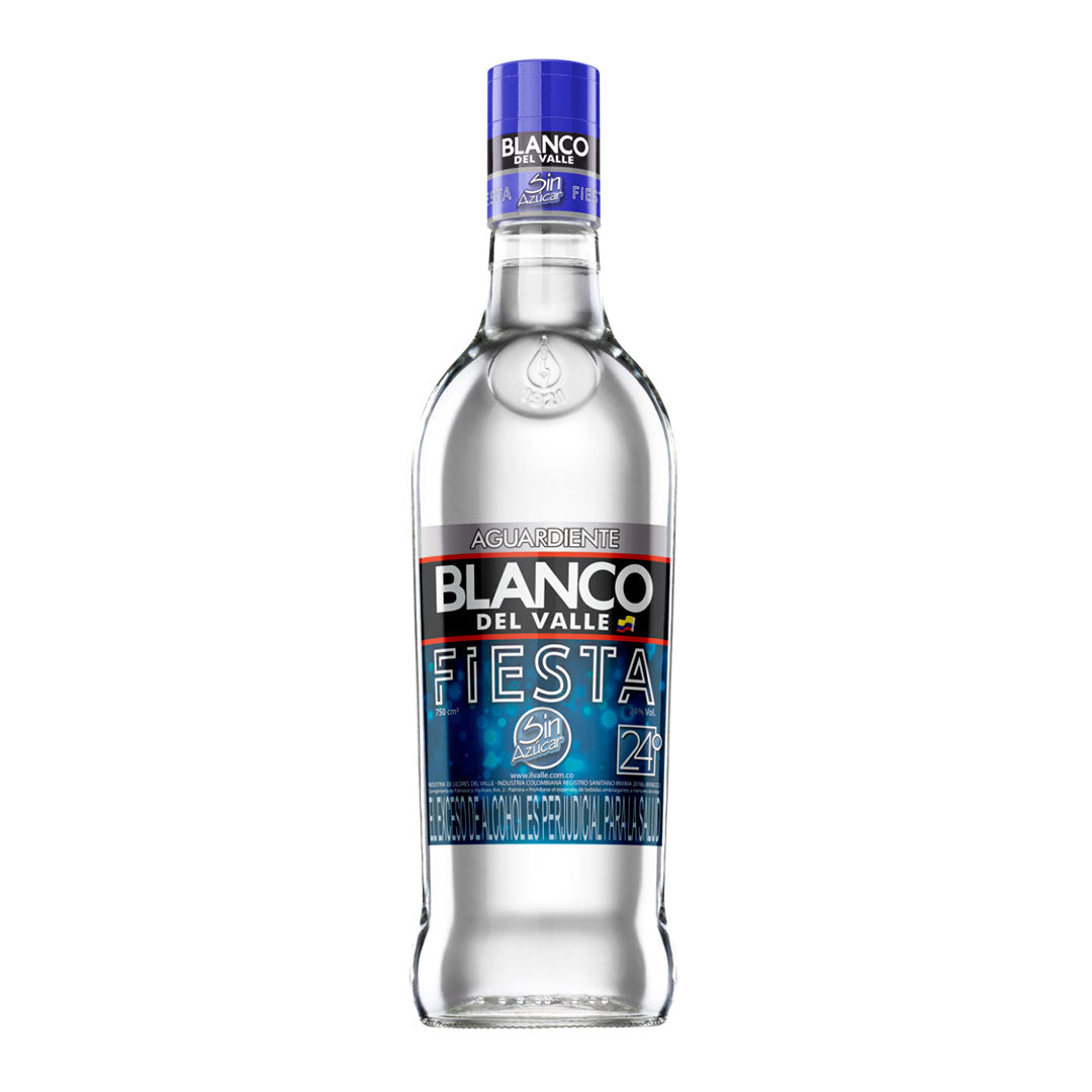 AGUARDIENTE TAPA AZUL 750ML.