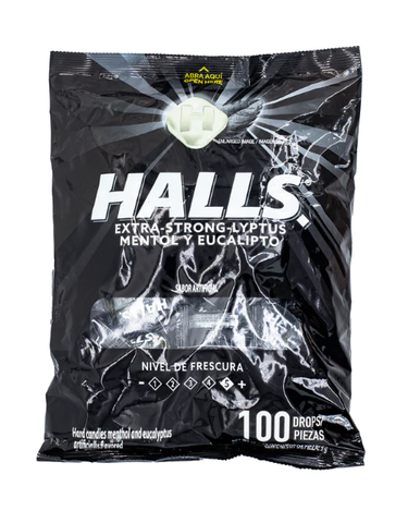 PASTILLA HALLS STRONG-LYPTUS