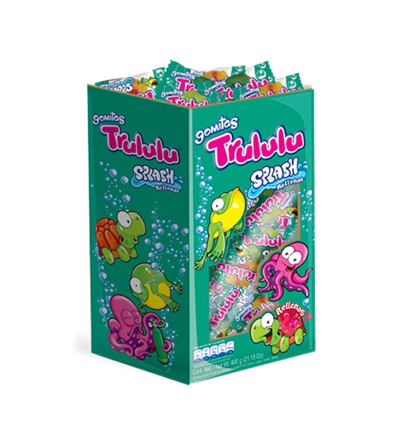 GOMITAS TRULULU SPLASH 100UN.