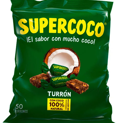 TURRON SUPER COCO 50UN.