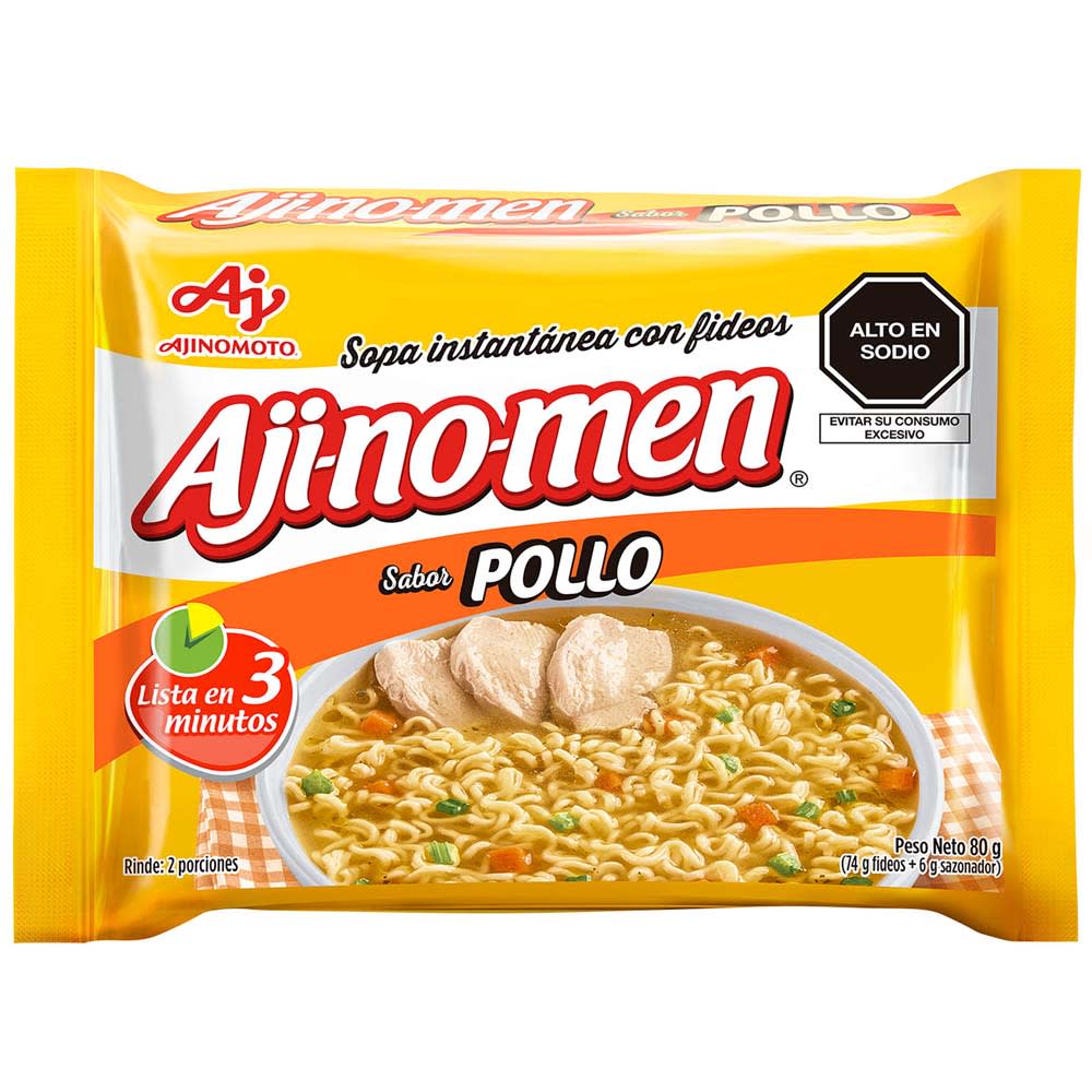 SOPA DE POLLO 80GR.