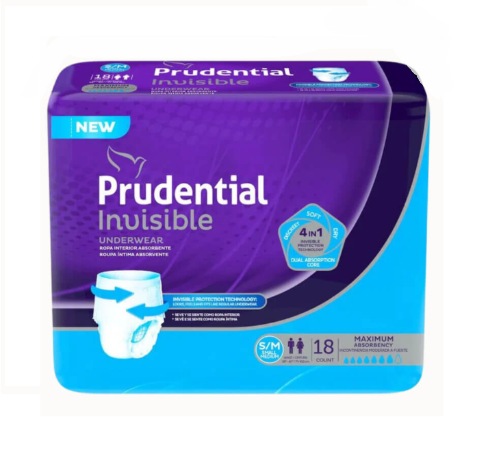 PAÑAL ADULTO S/M 18UN.