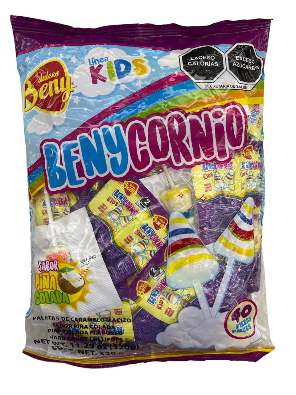 CARAMELO BENY CORNIO 40UN.