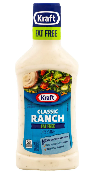 CLASSIC RANCH FAT FREE 473ML.