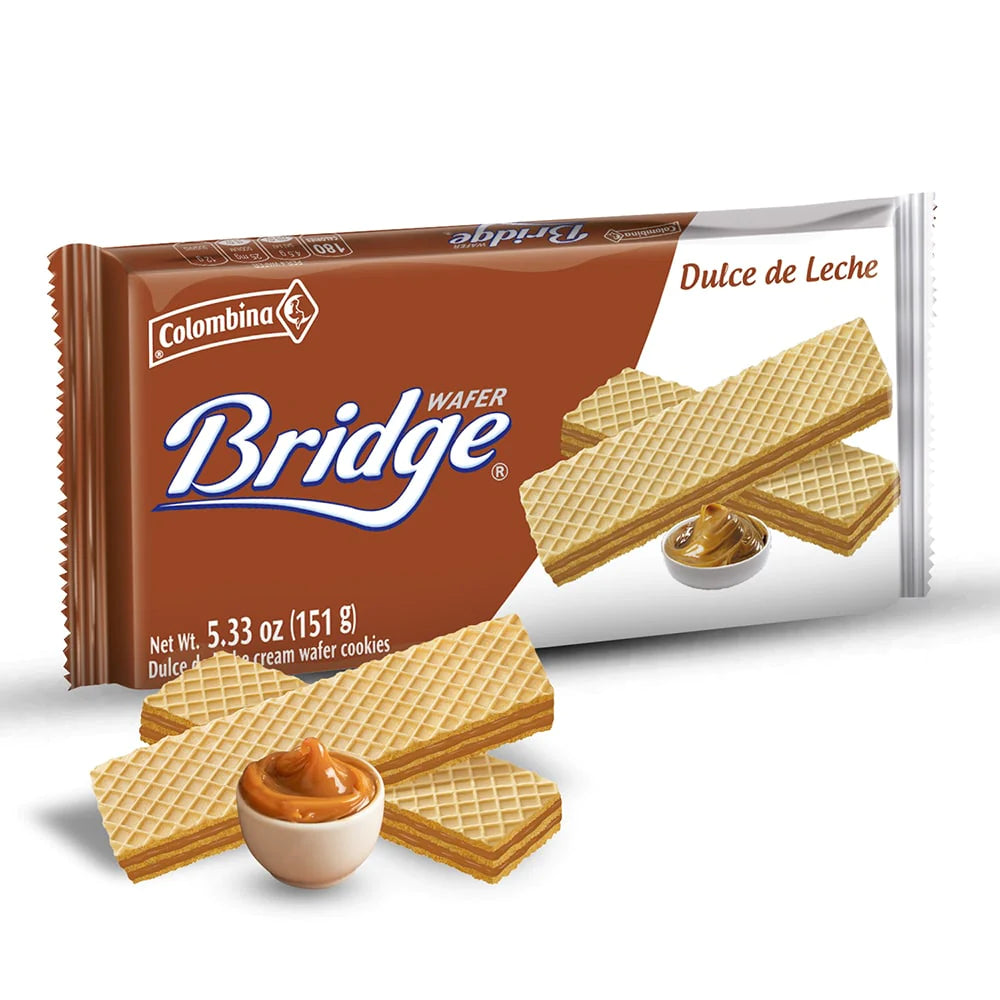 GALLETA BRIDGE DULCE LECHE 10UN.