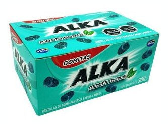 GOMITAS MENTA SUAVE ALKA 300GR