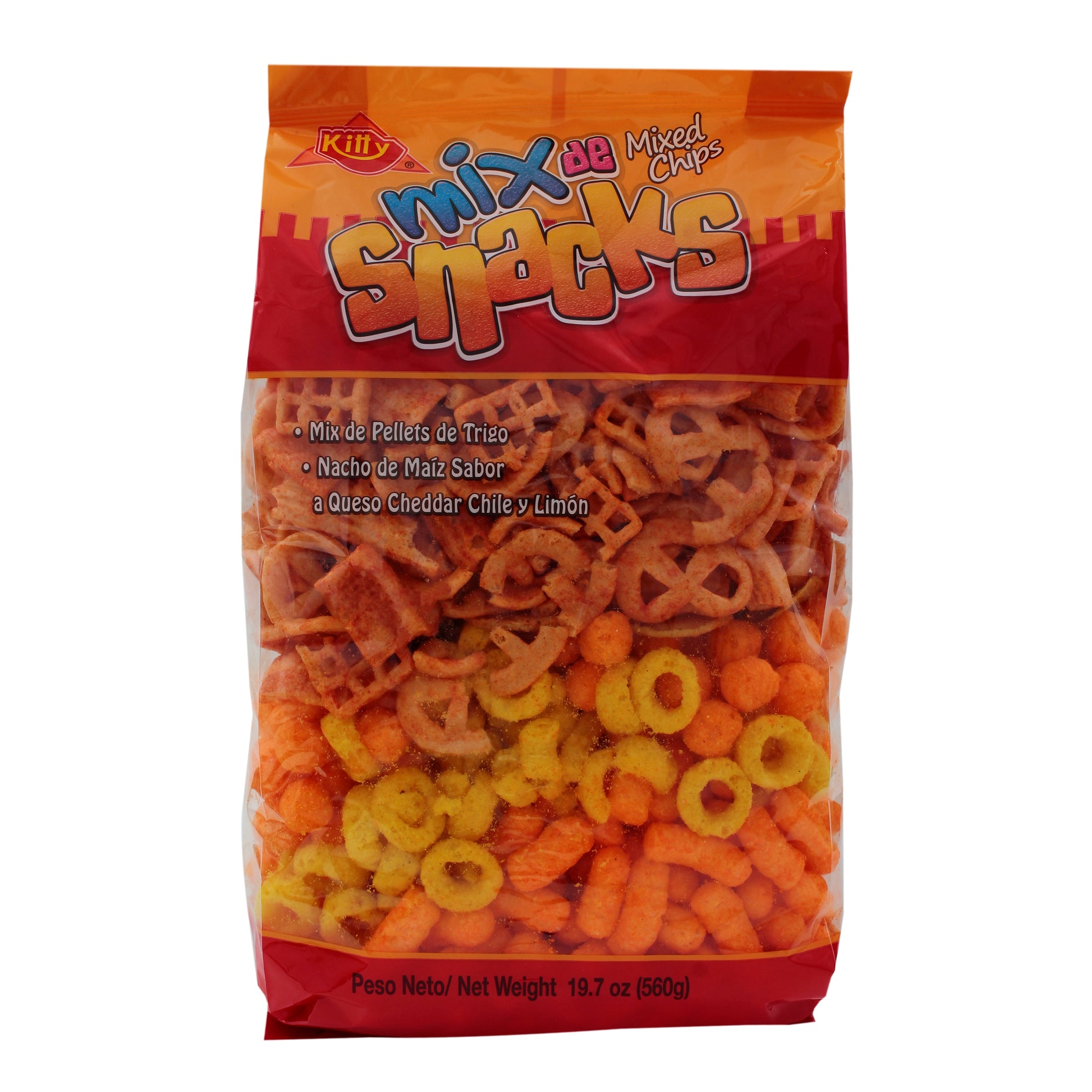 MIX DE MIXED CHIPS SNACKS 560GR.