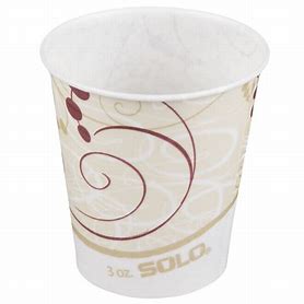 VASO DE CARTON R3 3 OZ. 100UN